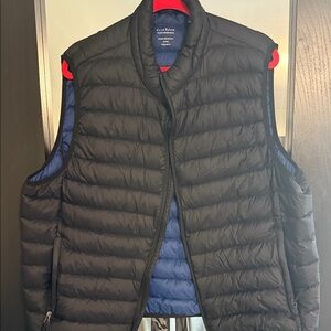 Club Room Men's Black Quilted Vest